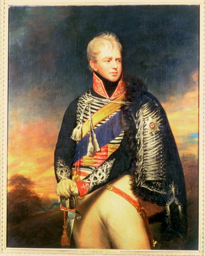 Ernestin, Cumberlandin herttuan ja Hannoverin kuninkaan (1771-1851) muotokuva (öljy kankaalle) tekijältä William Beechey