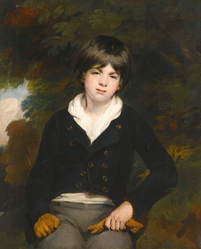 Pojan muotokuva, jonka sanotaan olevan Master Barker. tekijältä William Beechey