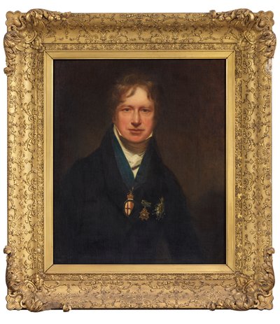 Sir George Nayler, sukkanauhakuningas (Garter King of Arms) tekijältä William Beechey