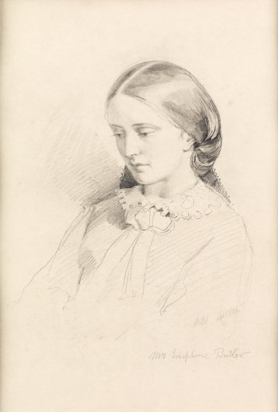 Josephine Butler, varhainen feministikampanja, 1856 tekijältä William Bell Scott