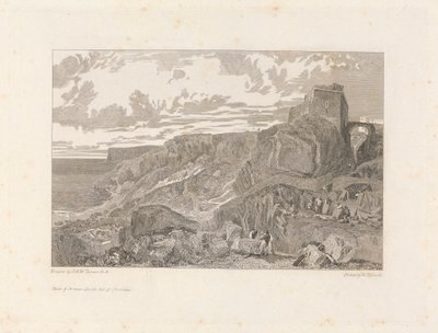 Bow and Arrow Castle, Isle of Portland tekijältä William Bernard Cooke