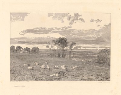Crowhurst, Sussex tekijältä William Bernard Cooke