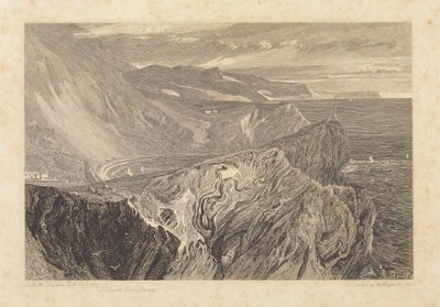 Lulworth Cove, Dorset tekijältä William Bernard Cooke