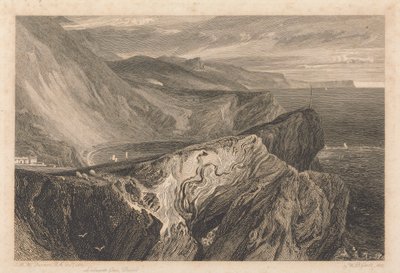Lulworth Cove, Dorset tekijältä William Bernard Cooke
