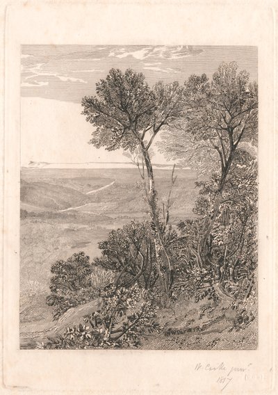 O Vale de Ashburnham, uma réplica do Halffinnish direito tekijältä William Bernard Cooke