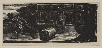 A Rolling Stone Is Ever Bare of Moss, Thorntons Pastorals of Vergil, 1821. tekijältä William Blake