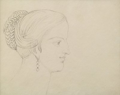 Visionary Head, Varleylle (lyijykynä) tekijältä William Blake