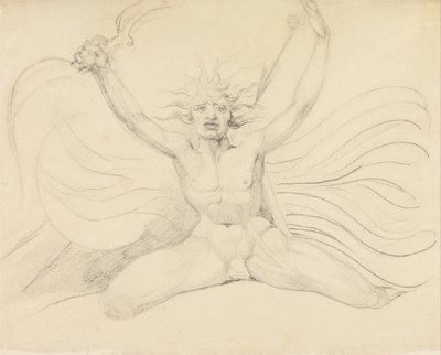 Albion houkuttelee neljä Zoaa heidän oikeisiin tehtäviinsä tekijältä William Blake