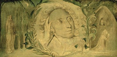 Alexander Pope, n. 1800-03 (tempera kankaalle) tekijältä William Blake