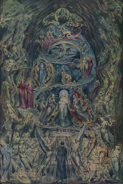 Allegoria, 1820-1825, 1922. tekijältä William Blake