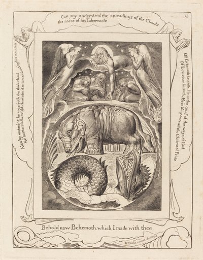 Behemoth ja Leviatan tekijältä William Blake