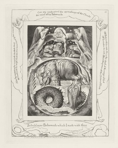 Katso nyt Behemot, jonka tein sinun kanssasi tekijältä William Blake