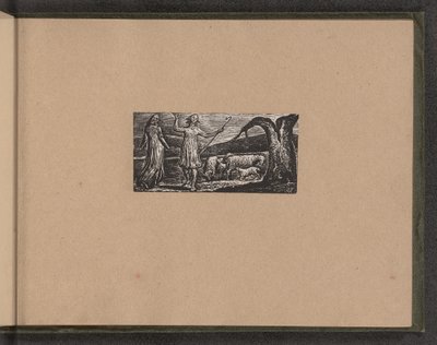 Colinet lähtee surussa, 1821. tekijältä William Blake