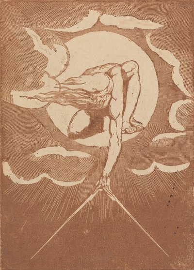 Eurooppa. Profetia, Frontispiece Proof Impression tekijältä William Blake