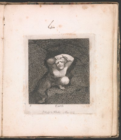 Lapsille. Paratiisin portit, levy 5, "Maa" tekijältä William Blake