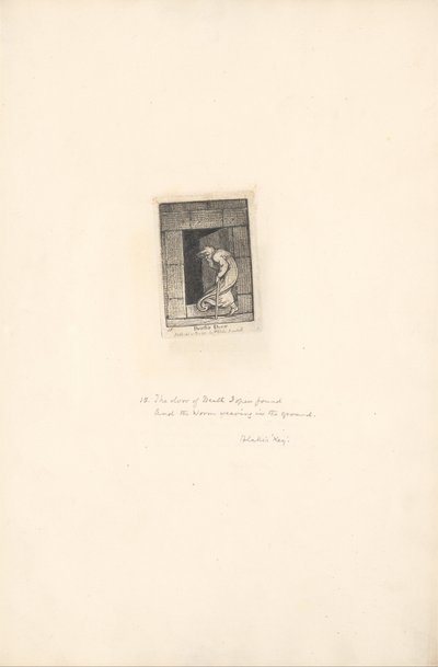 Sukupuolille- Paratiisin portit, levy 17, Kuoleman ovi tekijältä William Blake