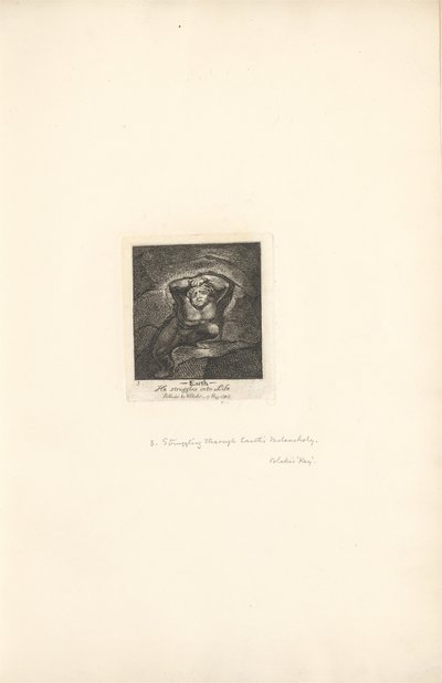 Sukupuolille- Paratiisin portit, levy 5, Maa tekijältä William Blake