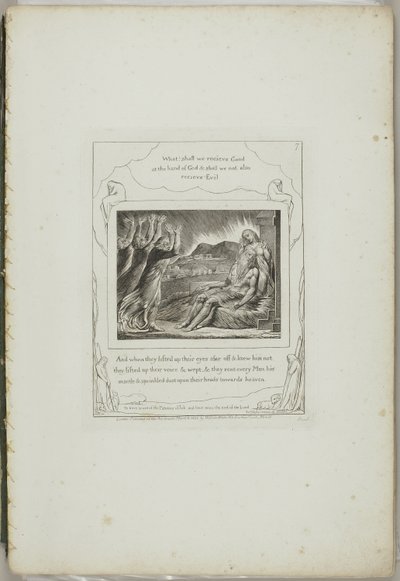 Kuvia Jobin kirjasta tekijältä William Blake