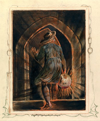 Jerusalem, levy 1, etukuva tekijältä William Blake
