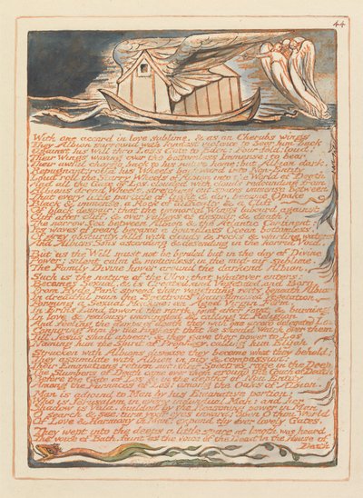 Jerusalem, levy 44, yksimielisesti .... tekijältä William Blake