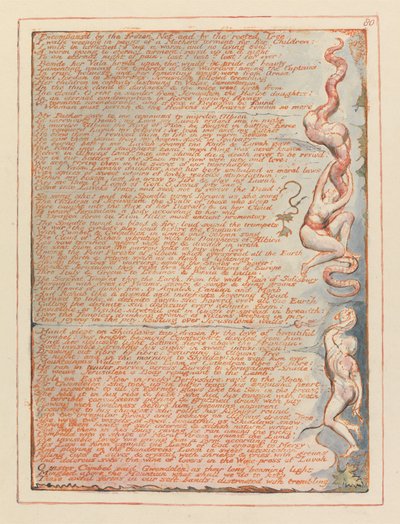 Jerusalem, levy 80, jäädytetty verkko..... tekijältä William Blake