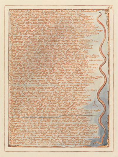 Jerusalem, levy 82, Olen kuullut Jerusalemin huokaukset.... tekijältä William Blake