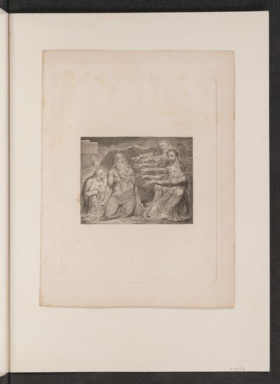 Jobia nuhteli hänen ystävänsä tekijältä William Blake