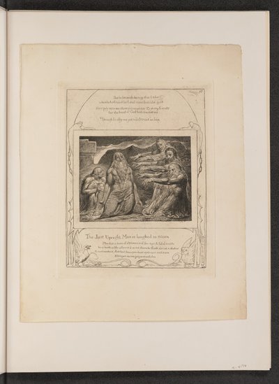 Jobia nuhteli hänen ystävänsä tekijältä William Blake