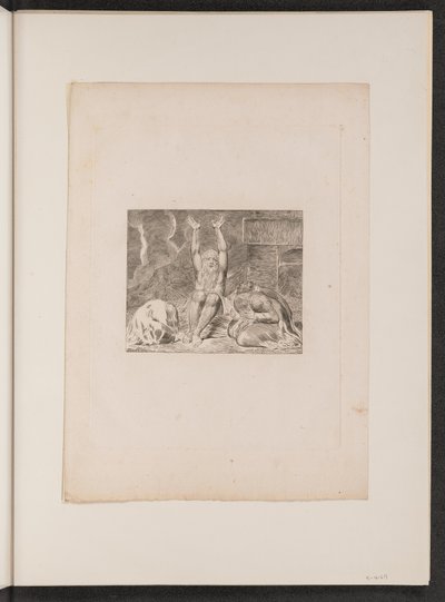 Jobin epätoivo, 1825. tekijältä William Blake