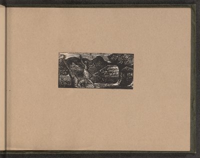 Paimen ajaa pois suden, 1821. tekijältä William Blake