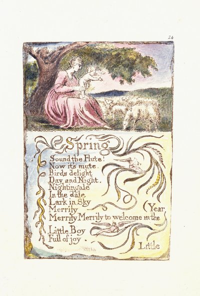 kevät, 1789 tekijältä William Blake