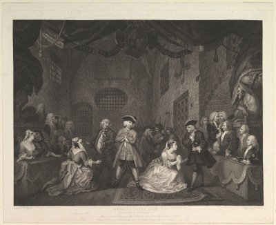 The Beggars Opera, näytös III, 1790. tekijältä William Blake