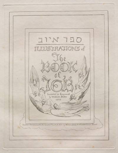 Jobin kirja, 1825. tekijältä William Blake