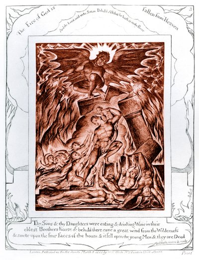 William Blaken Job-kuvitukset tekijältä William Blake