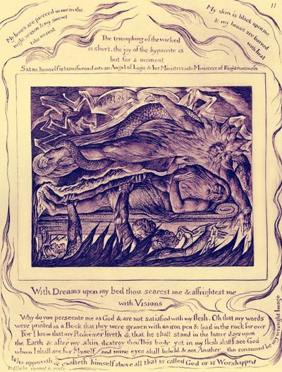 William Blaken Job-kuvitukset tekijältä William Blake