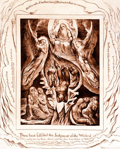 William Blaken Job-kuvitukset tekijältä William Blake
