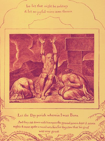 William Blaken Job-kuvitukset tekijältä William Blake