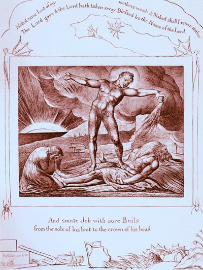 William Blaken Job-kuvitukset tekijältä William Blake