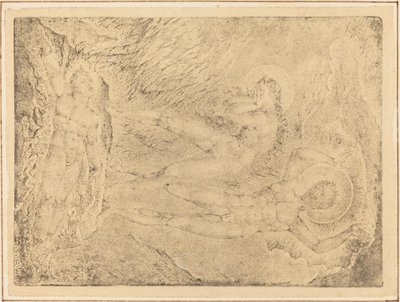 The Chaining of Orc, 1812. tekijältä William Blake