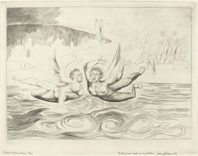Korruptoituneiden virkamiesten piiri; Paholaiset pilkkaavat toisiaan tekijältä William Blake