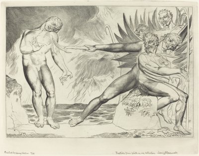 Korruptoituneiden virkamiesten piiri; Paholaiset piinaavat Ciampoloa tekijältä William Blake