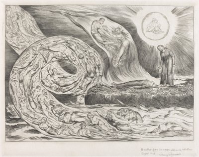 Kiihkeiden ympyrä: Paolo ja Francesca tekijältä William Blake