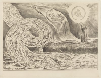 Himokkaiden kehä: Paolo ja Francesca tekijältä William Blake