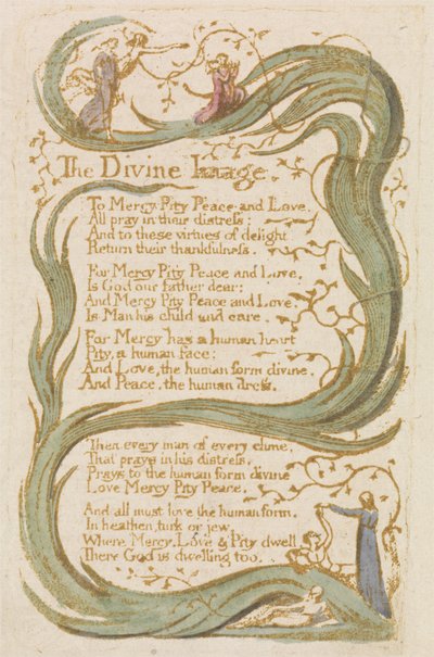 "The Divine Image", levy 12 kappaleesta "Songs of Innocence" tekijältä William Blake