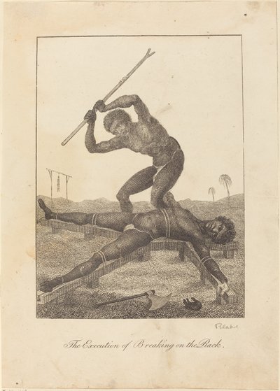 The Execution of Breaking on the Rack, 1793. tekijältä William Blake