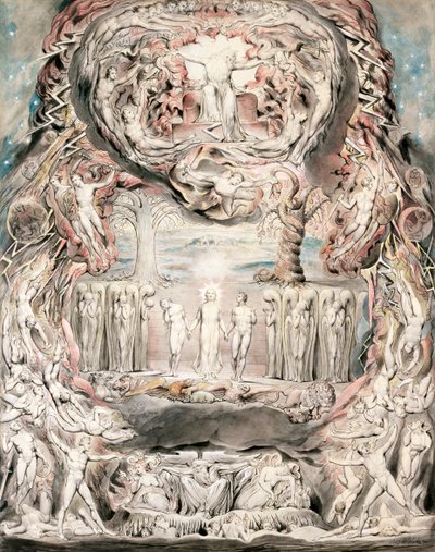 "The Fall of Man", 1780-1827 tekijältä William Blake