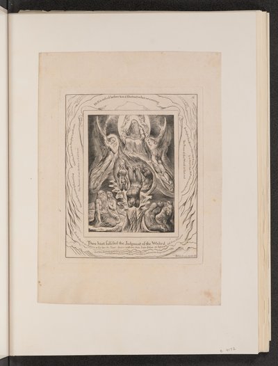 Saatanan lankeemus, 1825. tekijältä William Blake