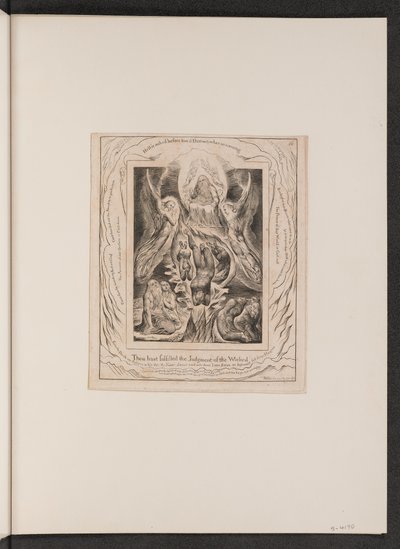 Saatanan lankeemus, 1825. tekijältä William Blake