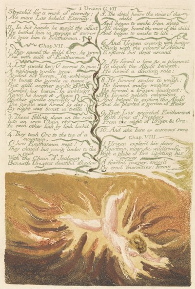 The First Book of Urizen, levy 19, 