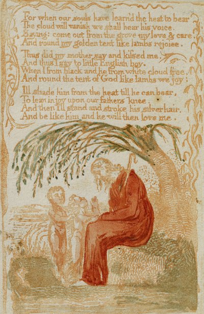 Pieni musta poika, Songs of Innocencesta tekijältä William Blake